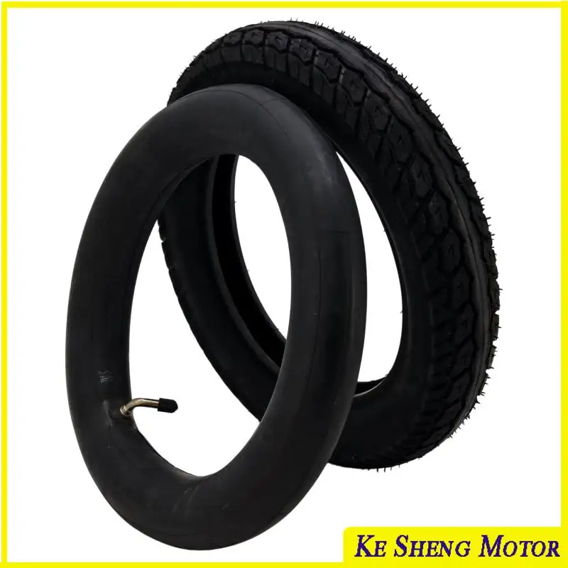 12.5 Inch 12 1/2 X 2 1/4 Thickened Inflatable Inner Tube Outer Tyre For Bicycle Tire Accessories, Durable, Easy Install