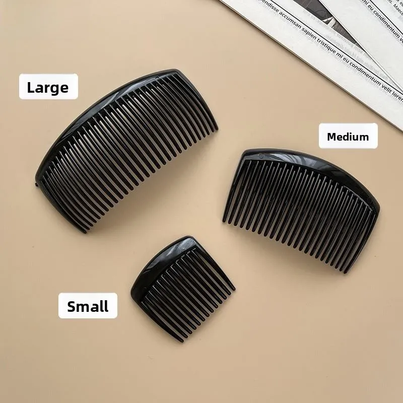 

Пластиковые заколки-гребни для волос Bla, аксессуары для причесок, заколки-невидимки, украшения для волос, гребни для челки