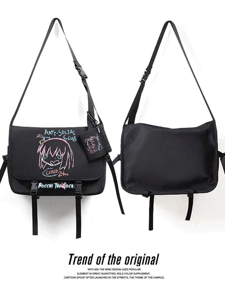 Gotoh Hitori animation derivative crossbody bag messenger bag student birthday gift