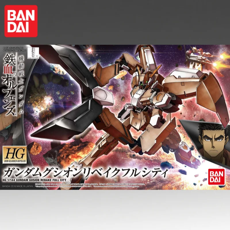 

In Stock Bandai Original Hg 1/144 Gundam Gusion Action Figure Model Doll Brand New Boxed Anime Characters Toys Model Garage