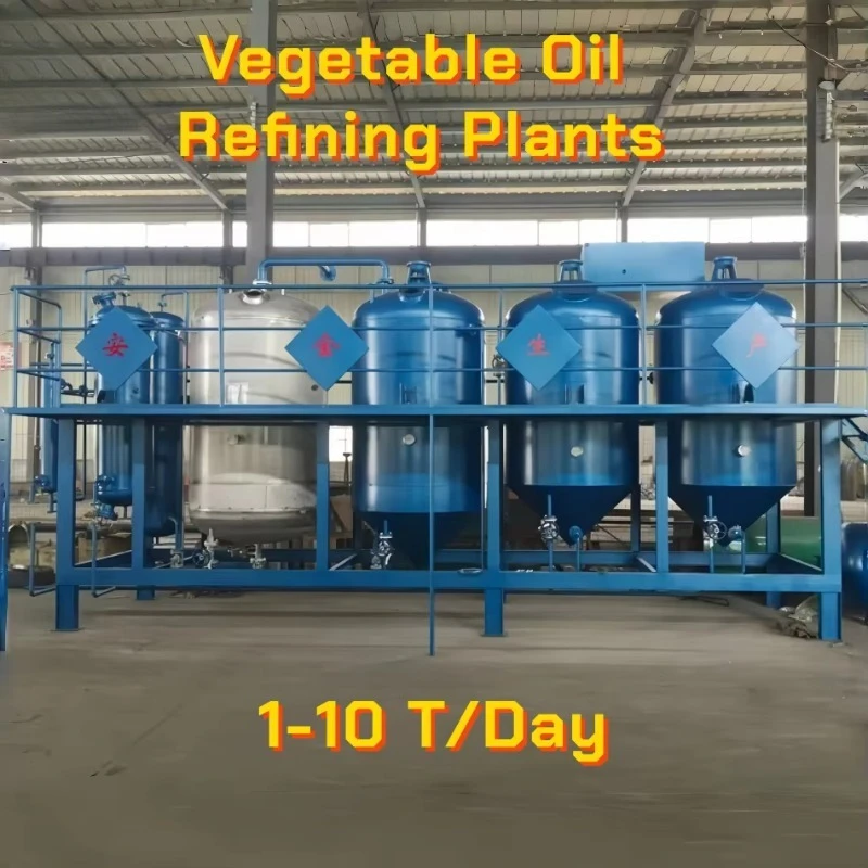 Customized High Quality Automatic Oil Refinery Plant for Coconut Sunflower Soybean Palm Kernel and Fruit Oils Customized
