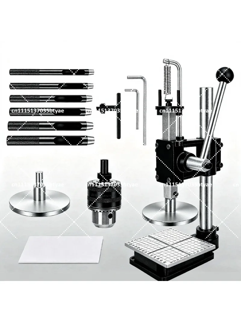 Manual Punching Machine Hand Operated Die Cutting Tool for Leather Paper DIY Craft Beer Press Punch