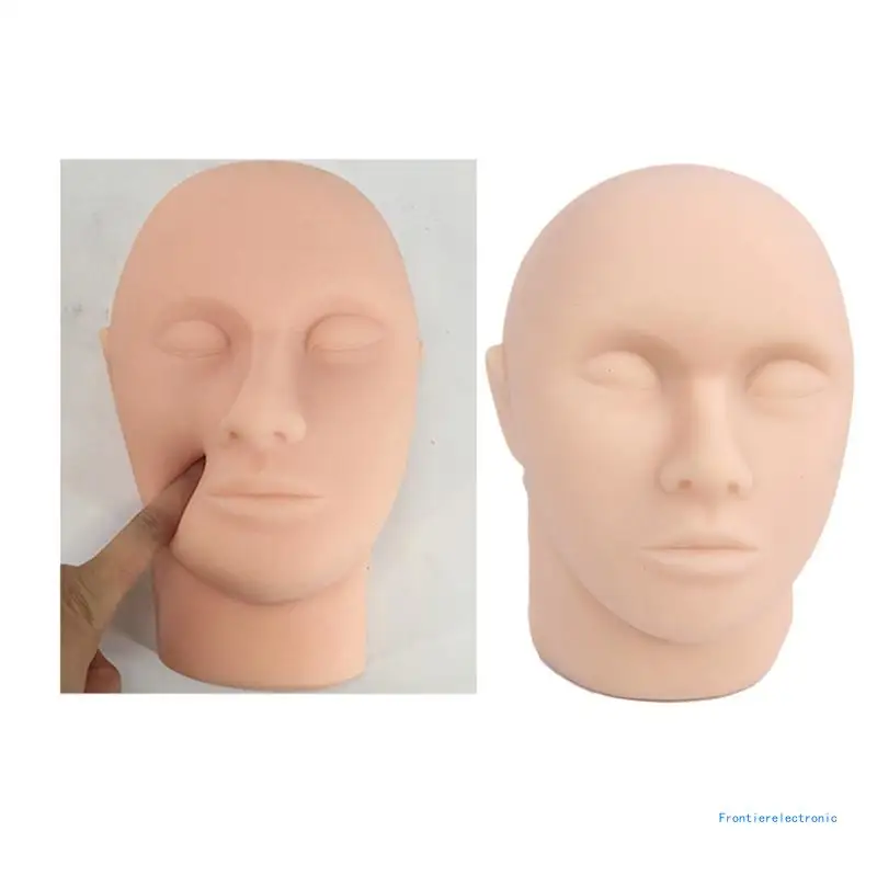 

Injection Training Silicone Mannequin Face Model for Head Model for Doctor Esthetician Micro-Plastic Teaching DropShipping