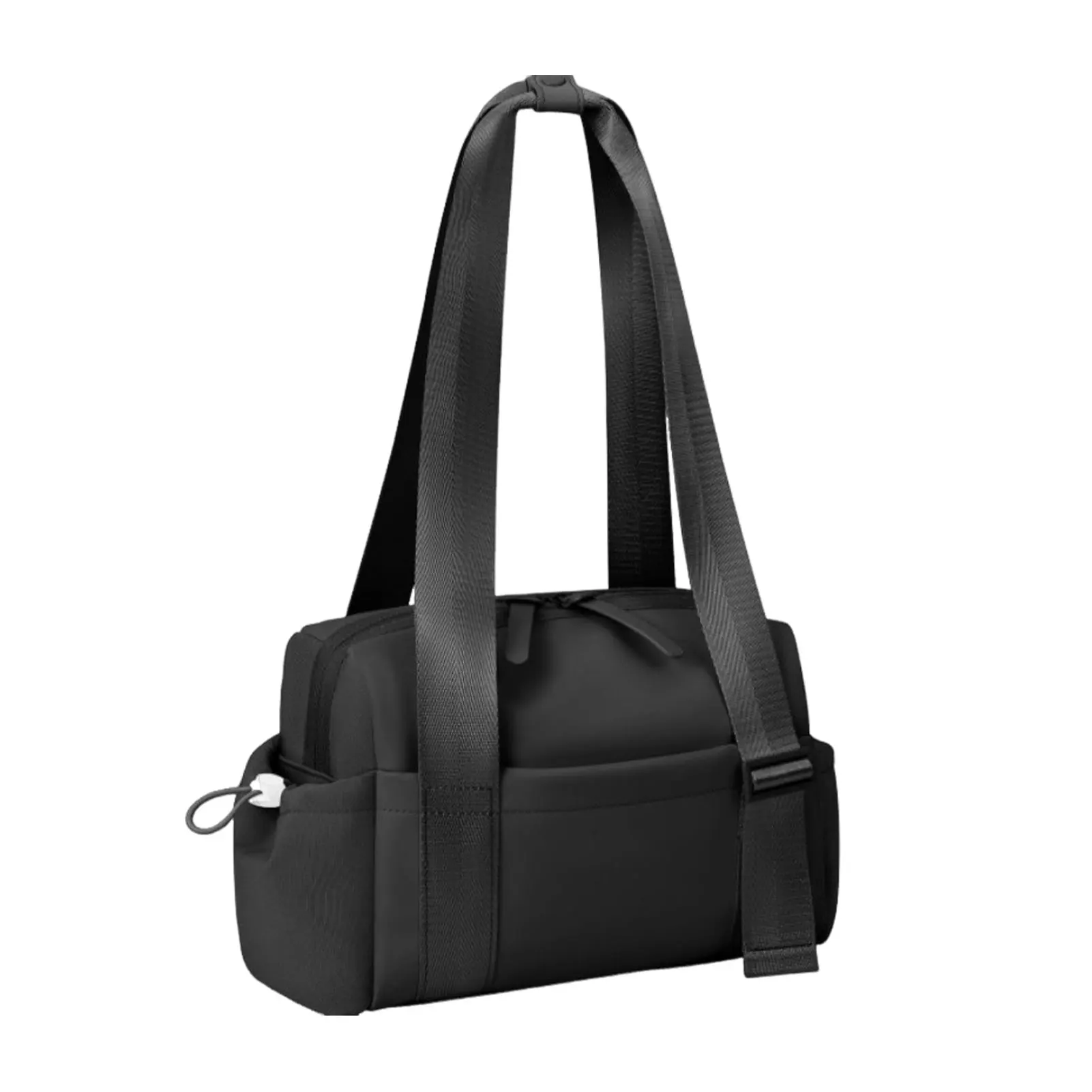 

Универсальная сумка через плечо из полиэстера с отделением для сухого и влажного хранения, спортивная сумка для фитнеса, черная