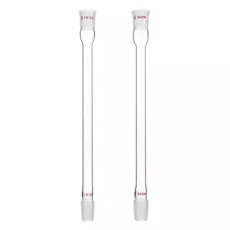 Glass air condenser tube reflux adapter 19#24# laboratory equipment distillation cooling tube