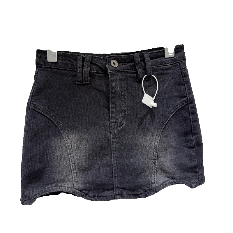 Retro Amerykańska Fala Seksowna Dziewczyna Spódnica Jeansowa Kopertowa Spódnica Damska Moda Uliczna Średni Stan Linia A Krótka Spódnica
