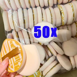 50 PCS Water Drop Air Cushion Powder Puffs Soft Thickened Sponge Face Concealer Foundation Cosmetics Puff Beauty Cosmetics Tools