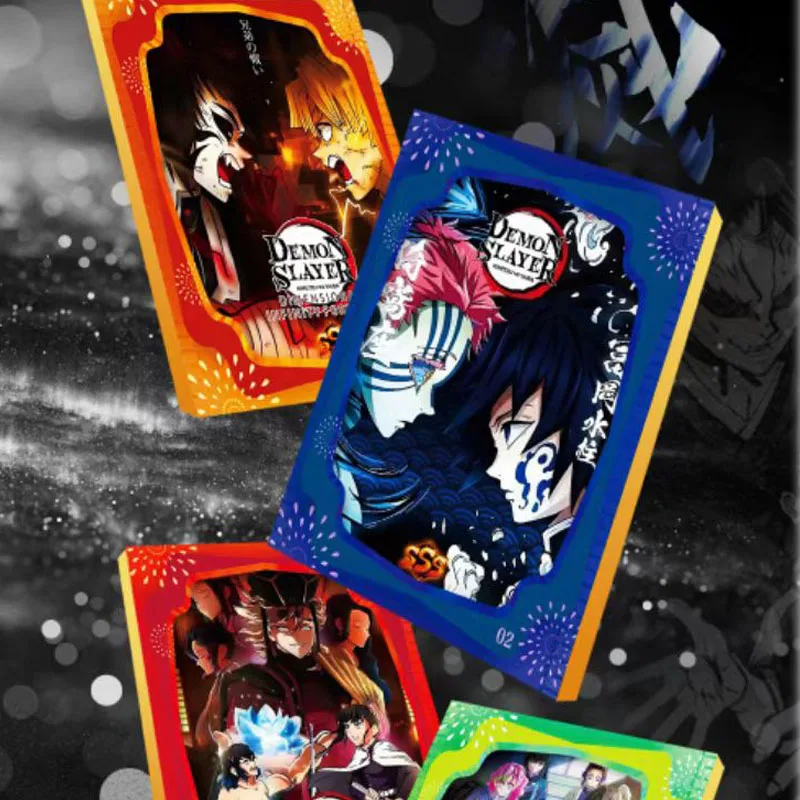 Demon Slayer collection cards box DUO.MI Fated Duel PT puzzle card random rare figure card classic anime card holiday gifts