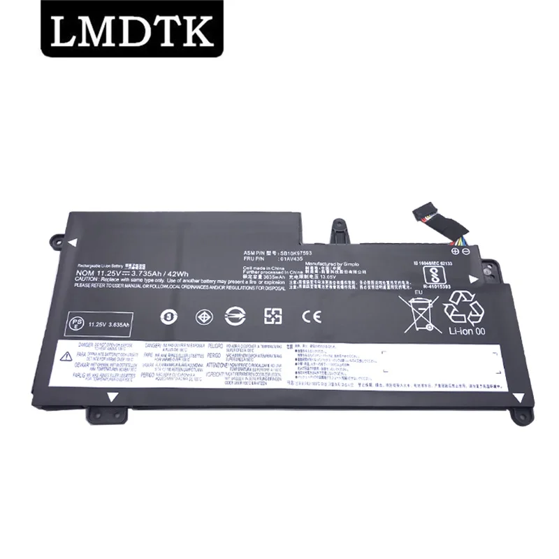 

LMDTK New 01AV400 01AV401 01AV435 01AV437 Laptop Battery For Lenovo Thinkpad S2 13 20GL 13.3" Chromebook Series SB10K97593