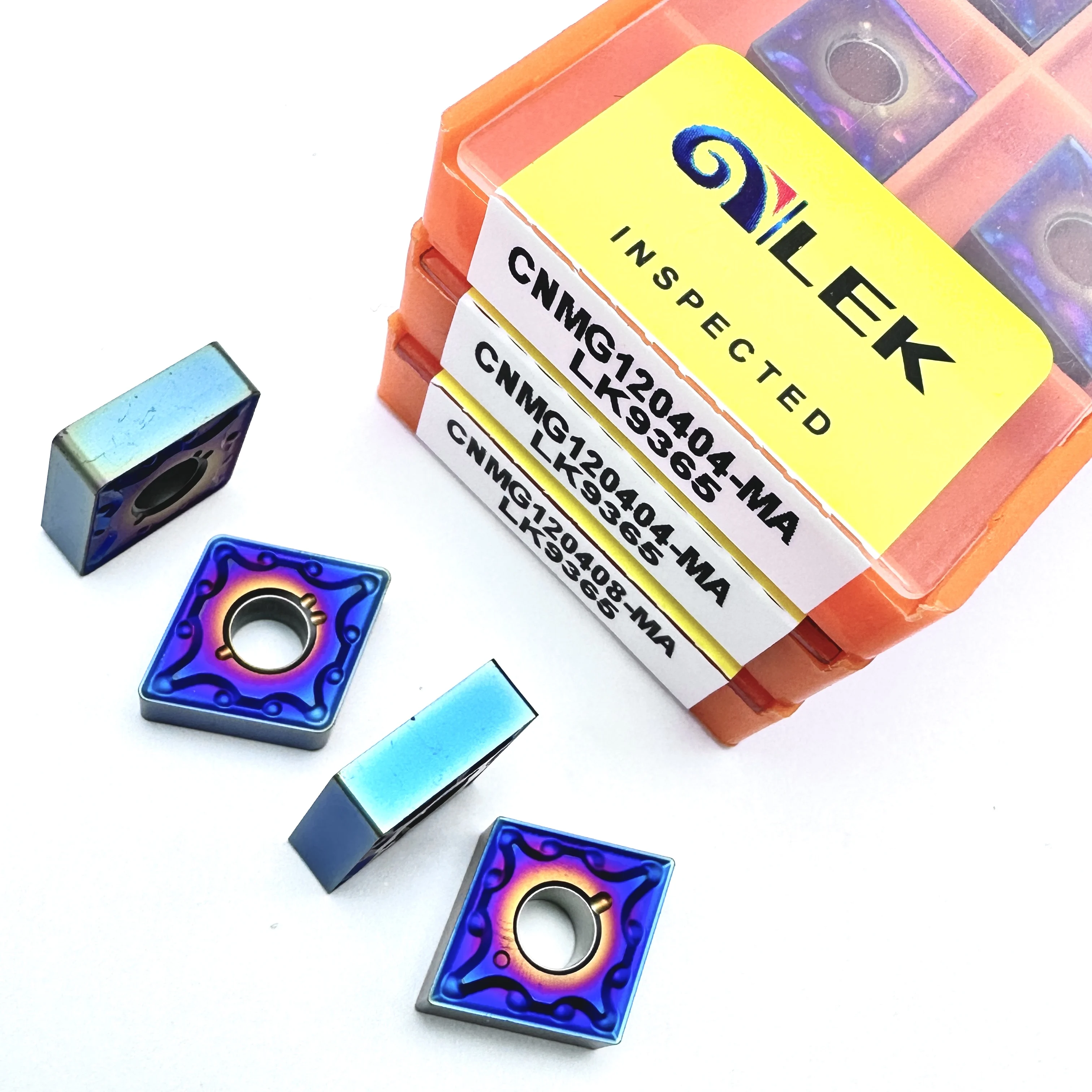 

CNMG120404 CNMG120408 Твердосплавная вставка Внешний токарный инструмент Профессиональная токарная вставка из нержавеющей стали с ЧПУ Нанопокрытие Резка