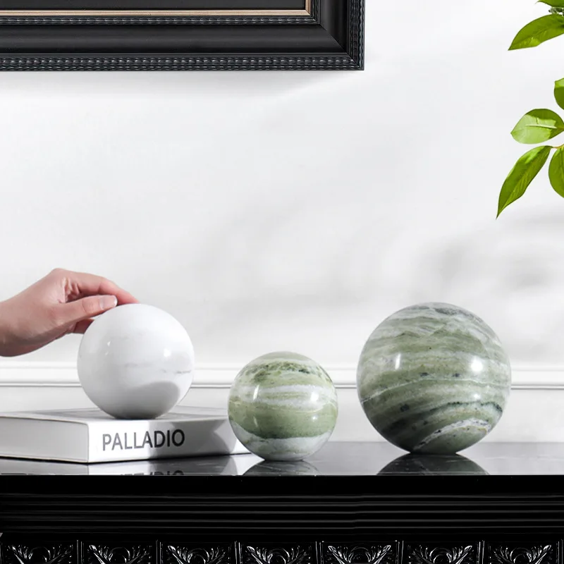 Home Decor Marble Ornaments, Simple High-end Decorations, Elegant Decorations for Living Rooms, Hotels, and Restaurants