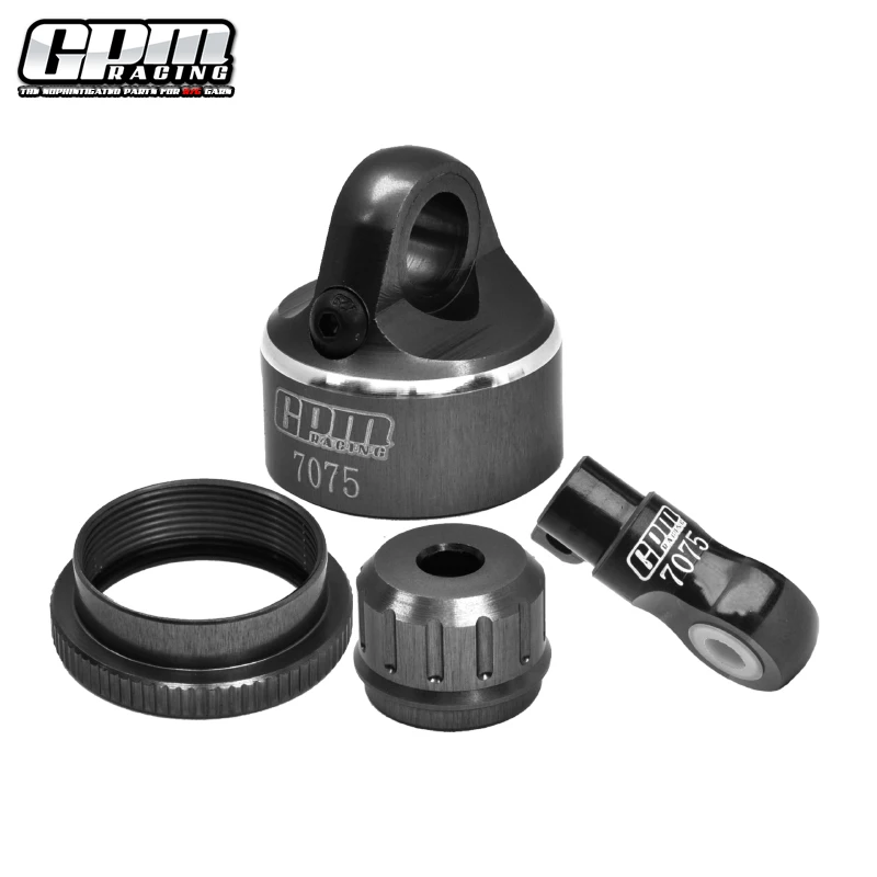 GPM 1/4 Promoto MX SM-LOS-2272 LOSI Per moto in lega 7075 Set tappo ammortizzatore e estremità ammortizzatore