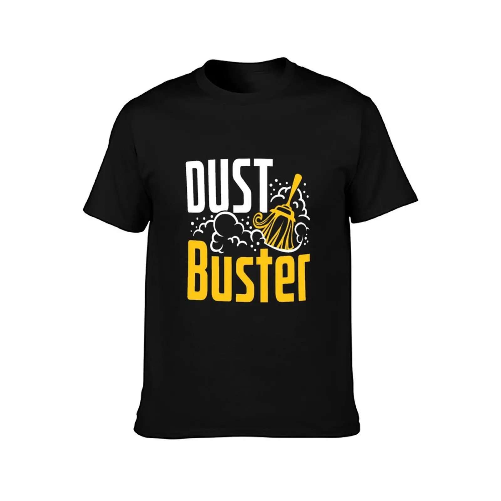 Housekeeper Housekeeping Cleaning Lady Dust Buster T-Shirt Retro Graphic Print T-Shirt