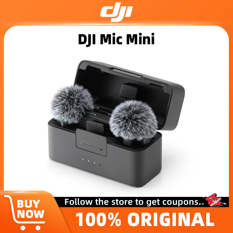 Microfone Wireless DJI Mic Mini: A Revolução na Gravação de Áudio de Alta Qualidade para Criadores de Conteúdo