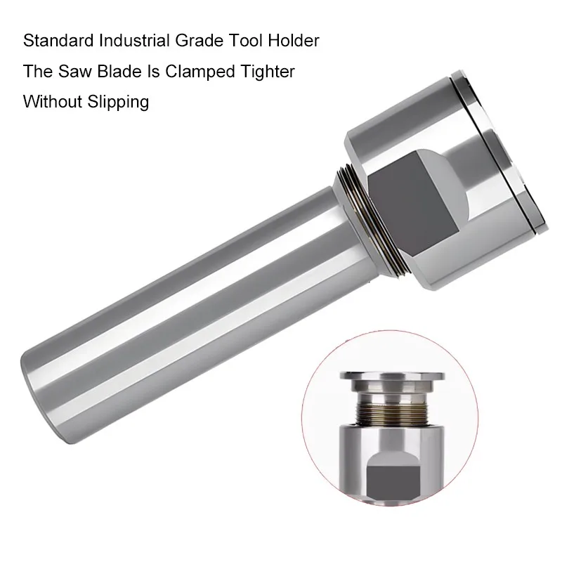 SHAZAM-Soporte de hoja de sierra de acero de tungsteno, CNC, hoja de sierra Circular, cortador de fresado, herramienta, máquina de centrado, varilla de extensión