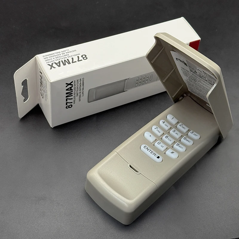 10PCS LiftMaster 877MAX Keypad Garage Door Opener Remote Control Keyless Entry System For 878MAX 877LM 376LM 377LM 976LM 977LM