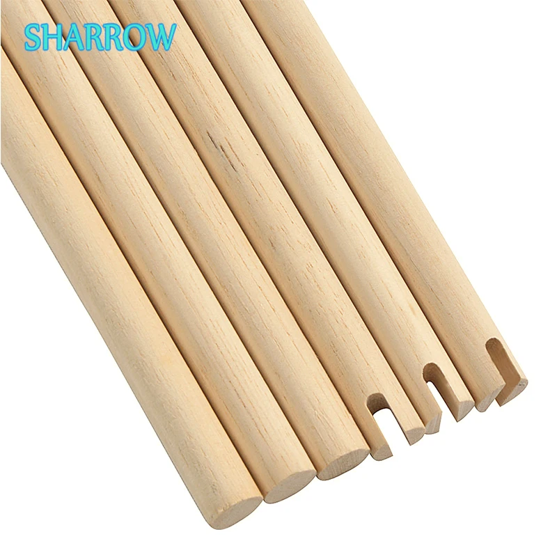 6/12pcs Wood Arrow Shafts Length 80cm Diameter 8mm 8.5mm Handmade Wooden Arrow for Archery Hunting Shooting Accessories DIY