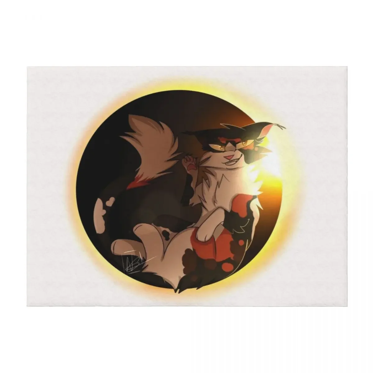 

SOL Throw Blanket for sofa Personalized Gift Bed covers Hairys Blankets