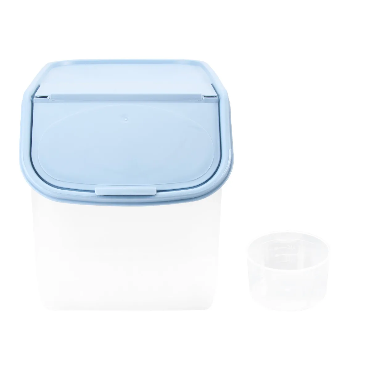 

Rice Bucket Storage Box Large Capacity Plastic Container Home Case Sealed Versatile Household Sundries Books Snacks Dog Food