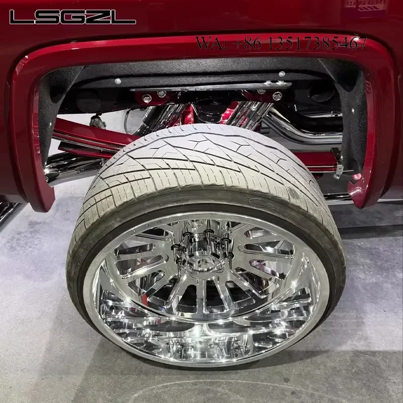 Forged Wheels 8x6.5 6x5.5 20x10 22x14 24x12 24x14 6x135 6 Lug for Ford 8x170 8x180 Truck Wheel for F250 RAM GMC