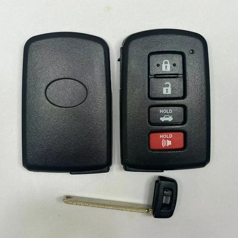 

BBkey shell for Toyota 2011-2017 Camry Avalon Corolla Aurion 3+1B with hold button TOY48key blade Smart Car Key Housing Fob