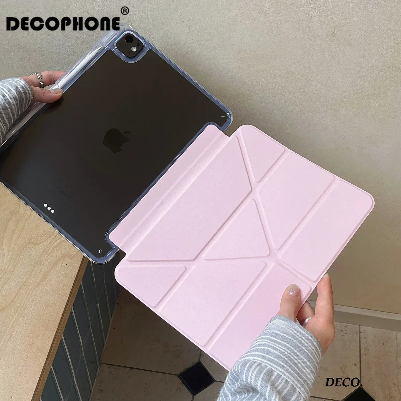 Korean Ins Style Clover 3+Y-fold Tablet Case For Samsung Galaxy Tab A8/A9/A11+FE LITE PLUS/Galaxy Tab S6 Lite/S7/S8/S9/S10+ FE