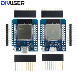 For Wemos Mini D1 ESP8266 ESP32 ESP-32S WIFI Bluetooth CP2104 Development Board Module For Arduino With Pins