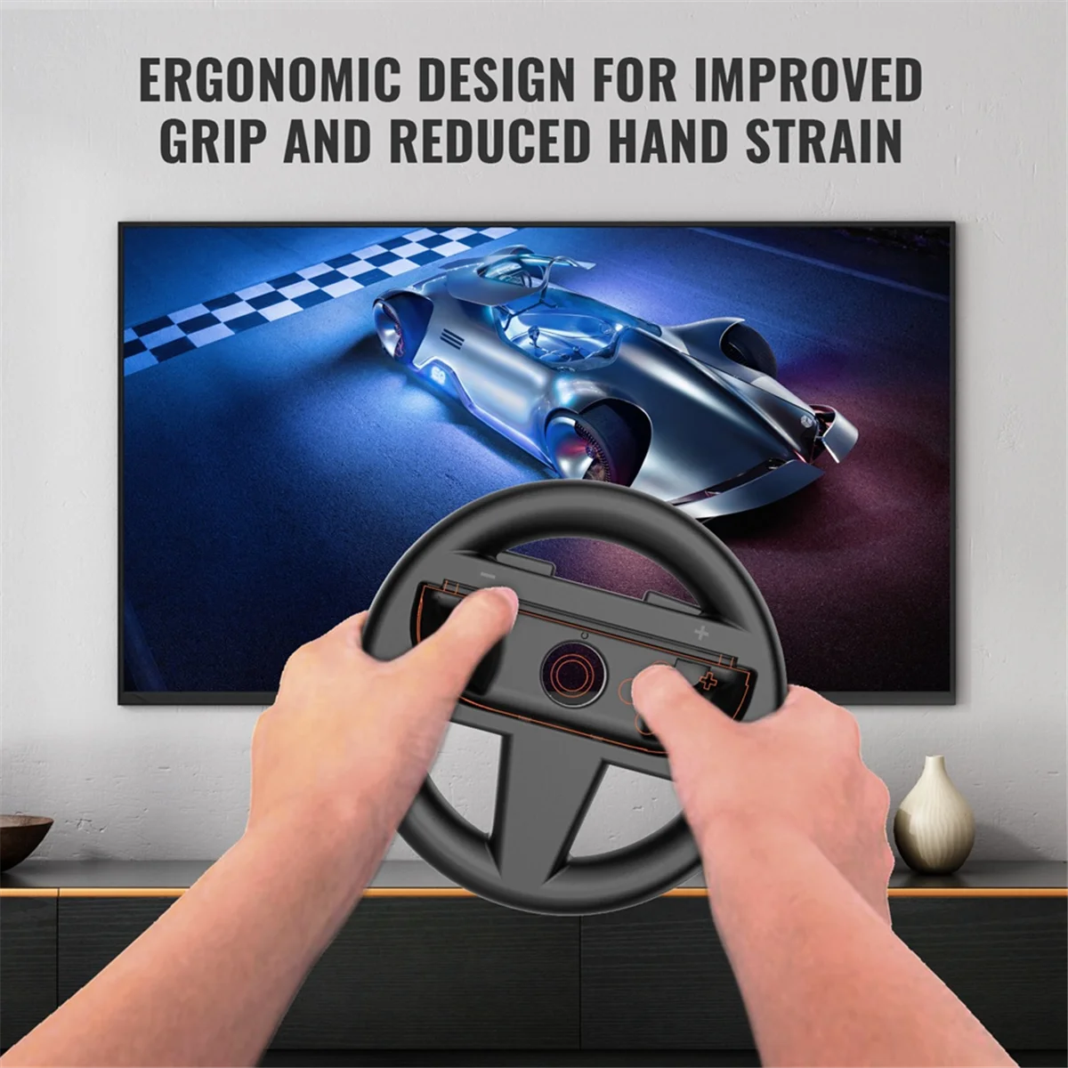 A17I Sinistra Destra Gioco Volante Controller Maniglia Supporto Grip JoyCon Controller Gamepad per A