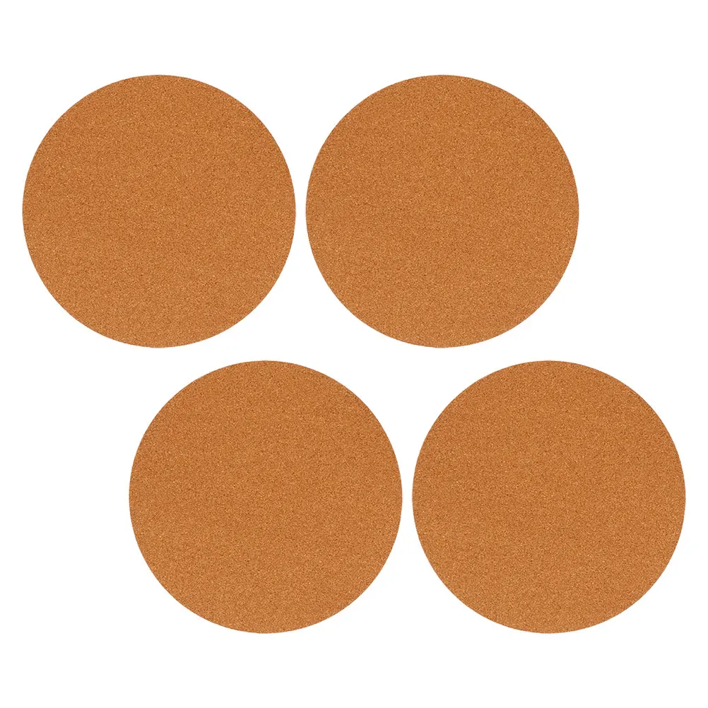 

4 Pcs Cork Pad Planter Absorbent Flowerpot Saucers DIY Coasters Round Table Mats Protective Plant Pot Mats Sturdy Reusable