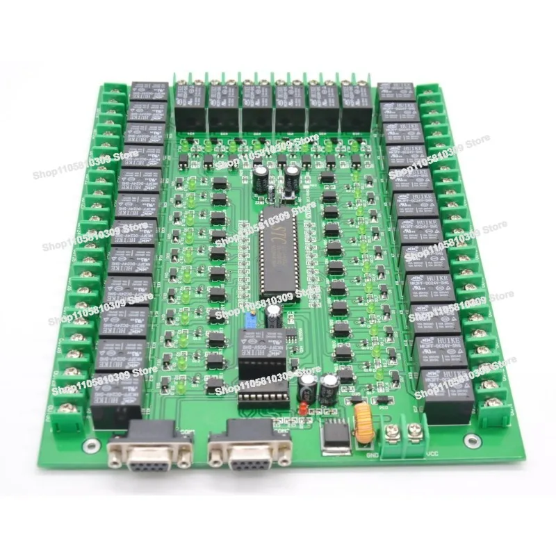 30-Channel Relay Programmable, Control Development Board, Dual Serial Communication Control Relay