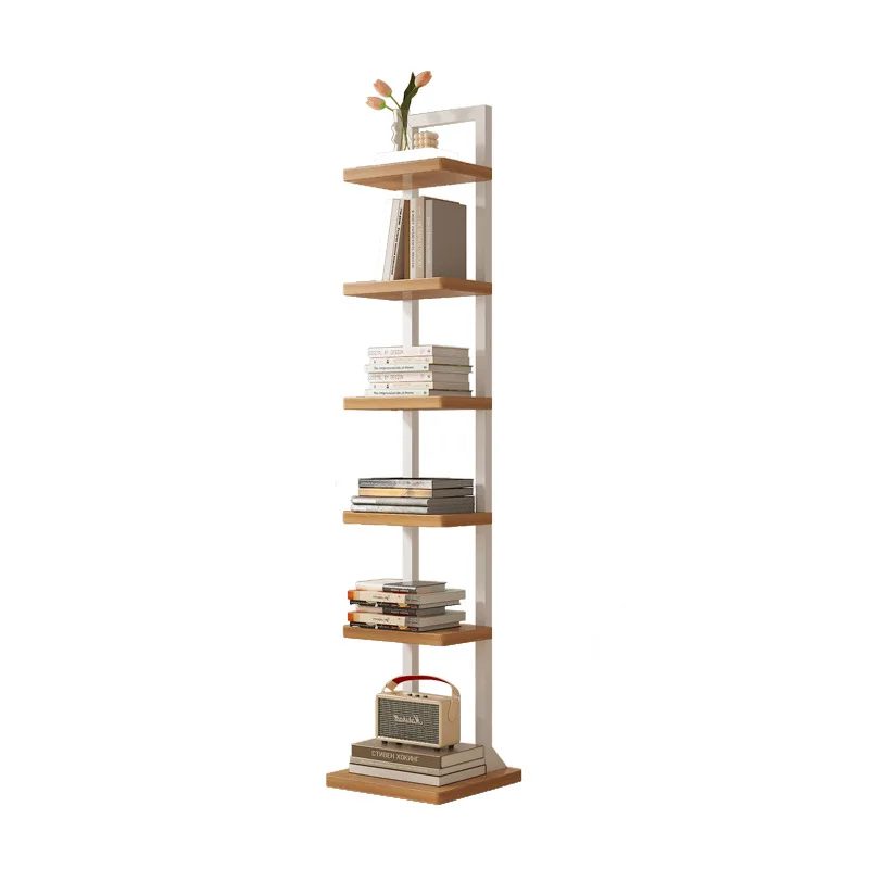 #Invisible bookshelf narrow floor living room simple baffle bookcase home sofa corner hidden bedside book rack