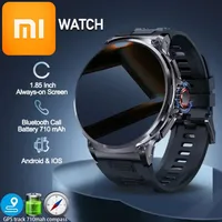 Nuevo reloj inteligente XIAOMI de 1.85 pulgadas ultra HD, seguimiento GPS, llamadas Bluetooth HD; batería grande de 710 mAh, más de 400 esferas, compatible con Android