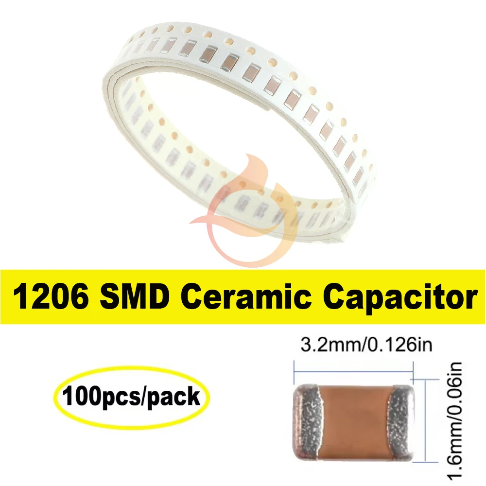 100Pcs 1206 Smd Chi…