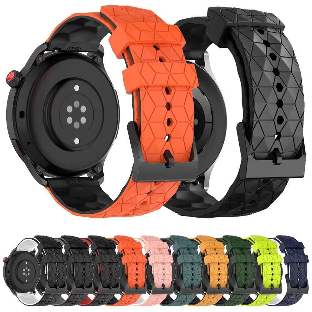 Pulseira de substituição para ticwatch pro 3 ultra gps pulseira de relógio inteligente para ticwatch e3/gtx/2021/s2 pulseira de borracha acessórios