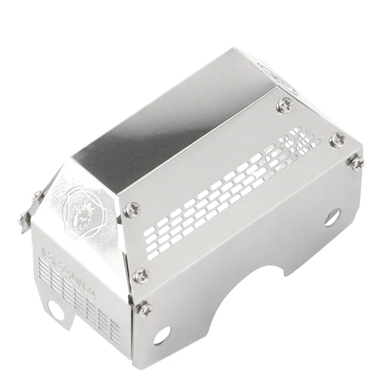 Capot de couvercle de boîte de vitesses en métal ABWE-3X, pour Tamiya Benz Actros 1/14 56348 3363 1851 Scania 620 56323 Man 56325 Tgx RC, pièces de camion