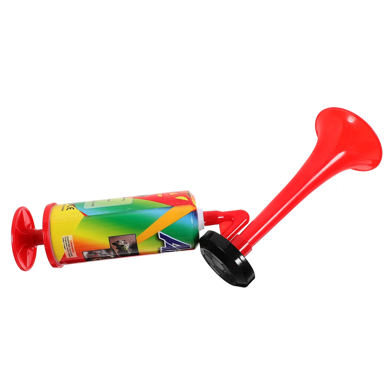 

Large Air Horn Hand Held Noise Maker 35x7x7cm Random Color Loud Sports Party Twisting Toy Without Canister Easy Assemble