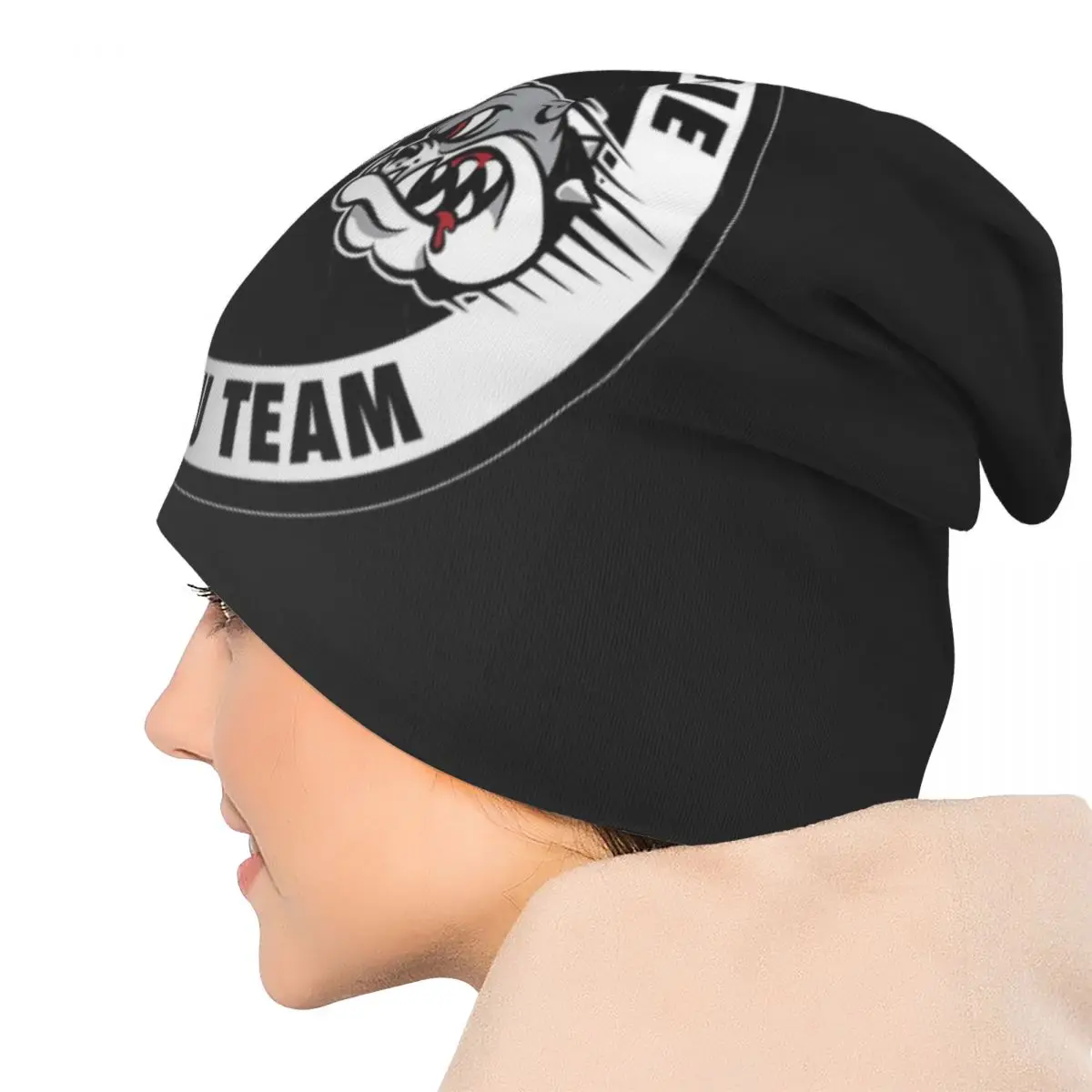 كارلسون جرايسي جيو جيتسو فريق للجنسين الكبار بيني قبعات محبوك بونيه قبعة دافئة الهيب هوب الخريف الشتاء في الهواء الطلق Skullies القبعات