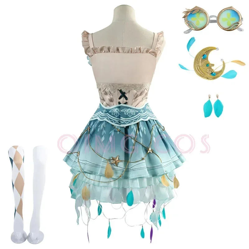 

Костюм для косплея CyIdentity 5, Маргарета, танцовщица, лунный свет ‌ Странная униформа, парик, аниме, костюмы на Хэллоуин для женщин, игра