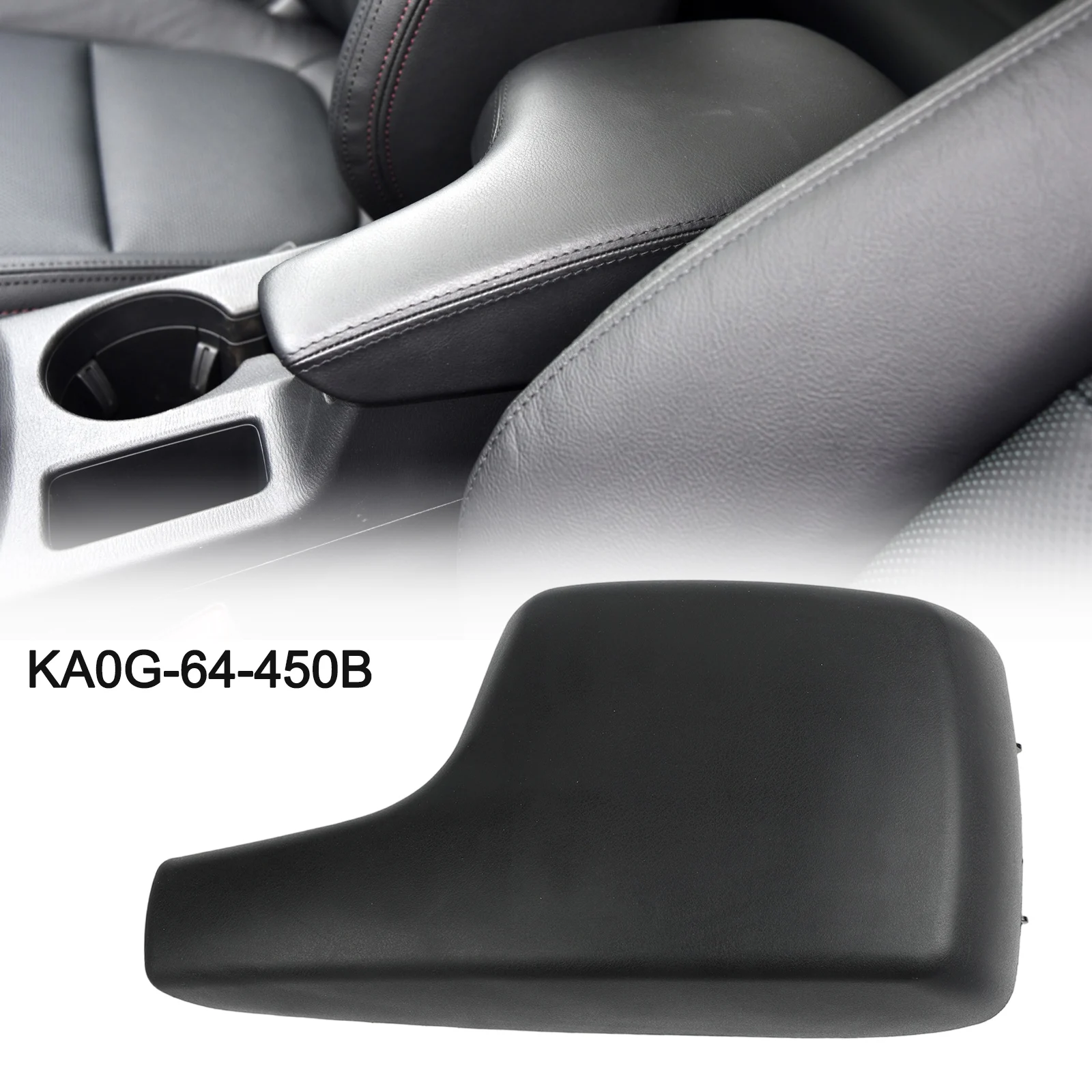 

Armrests For Car Accessories Organizer Console Armrest Black Center Lid Armrest Wear-resistant Design ABS Material