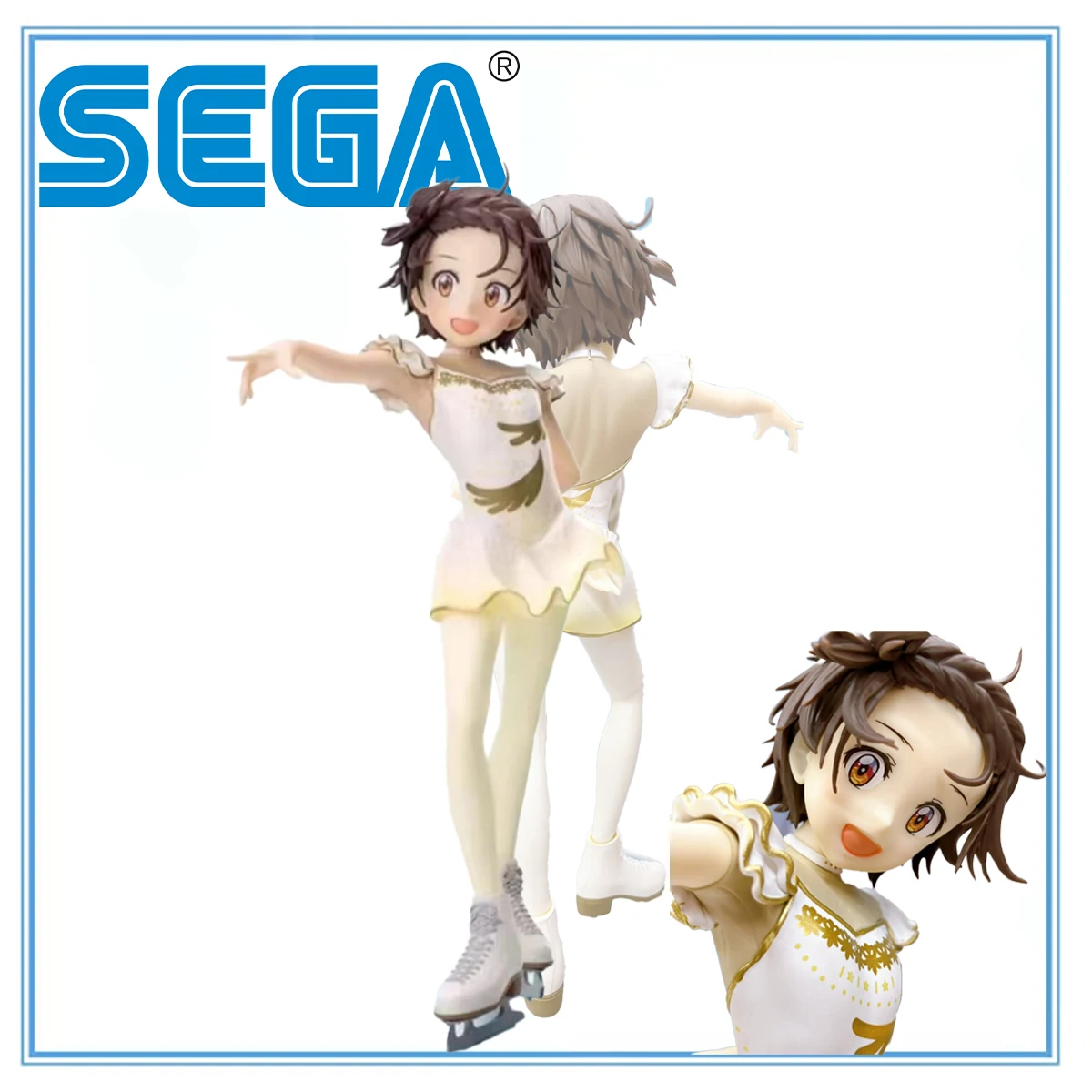 В наличии оригинальный Sega Fave Luminasta Medalist Yuitsuka Inori аниме фигурка гаражный комплект коллекция серии модель персонаж мультфильма