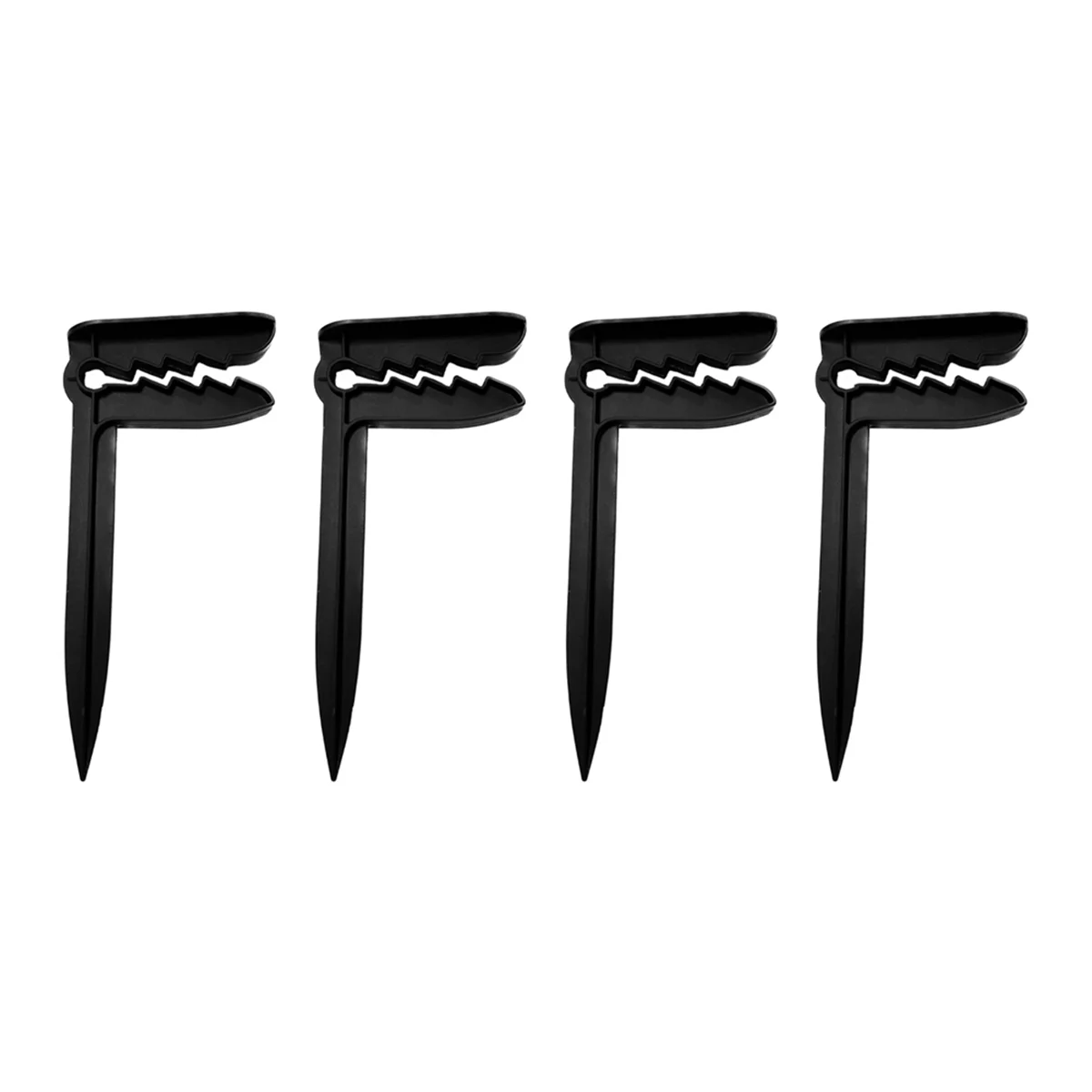 4PCS Beach Towel Clip Camping Mat Clip Outdoor Clothes Pegs for Sheet Holder Towel Clips Clamp Black