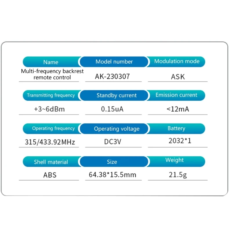 K230307 Cloning Duplicator Key Remote Control 433 315 430 418Mhz Clone SmartLearning For Gate Garage Door Opener