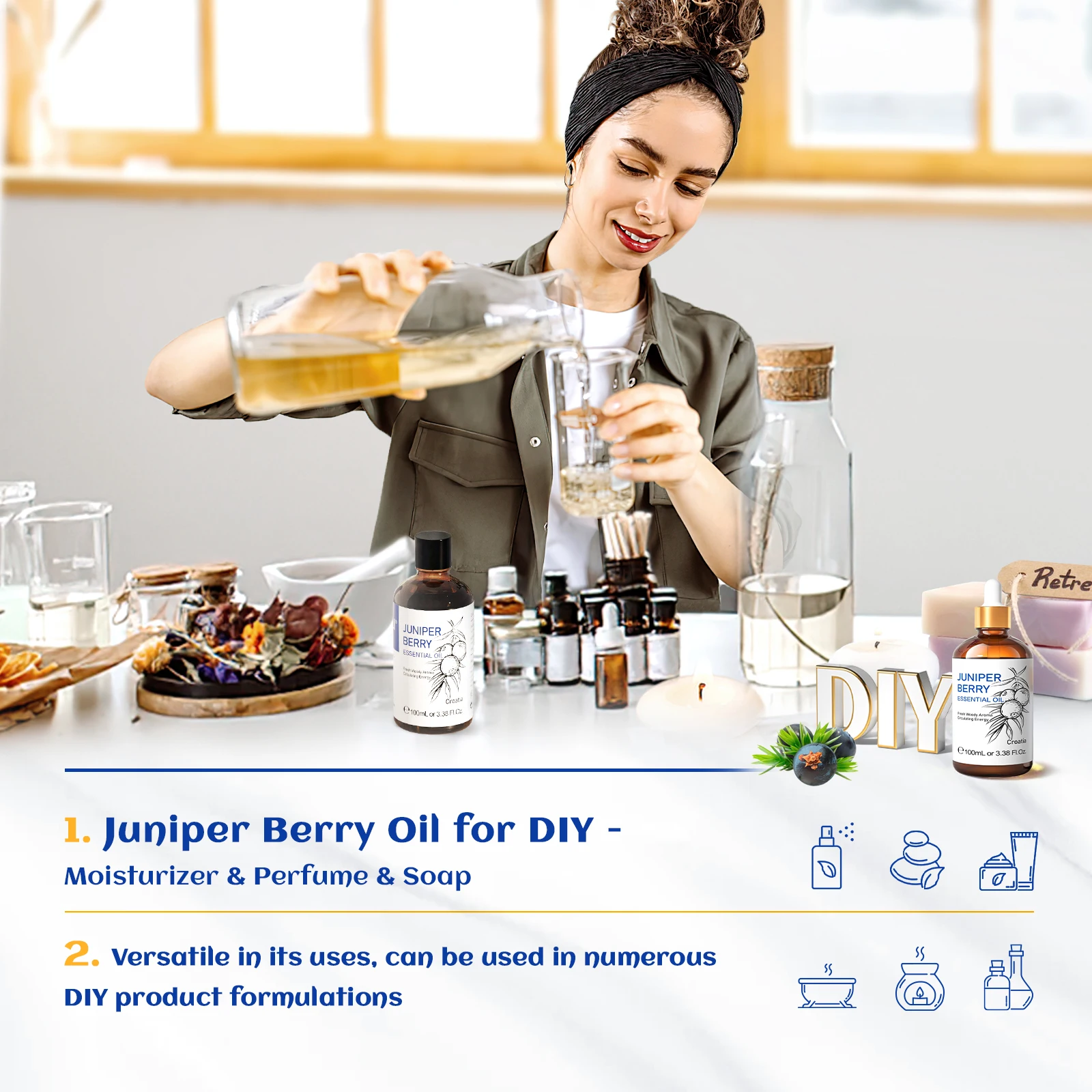 Óleo essencial hiqili 100ml, 1 - Home Fragrance Units avaliação e preço