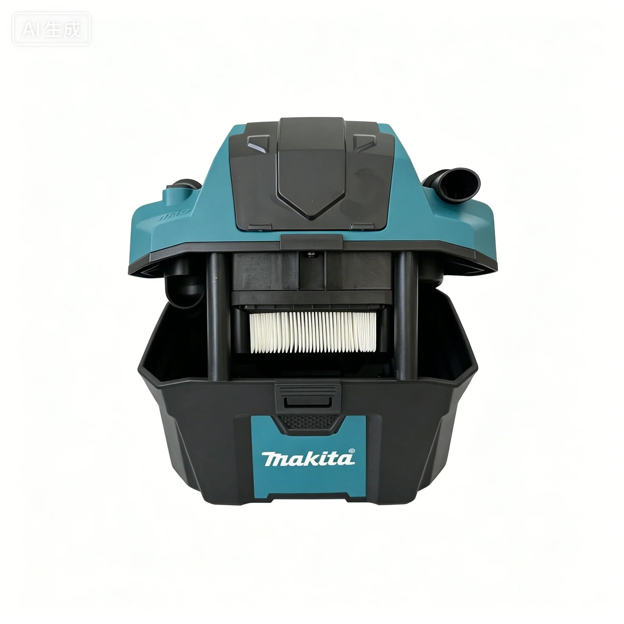 Makita Brushless Vacuum Cleaner, Large Capacity Drum Dust Collector for Home & Construction Site Cleaning (No Battery)