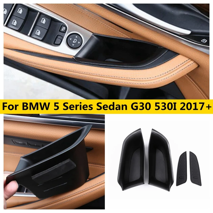 

Front Door Storage Pallet Armrest Container Box Cover Fit For BMW 5 Series Sedan G30 530I 2017 - 2023 Interior Accessories