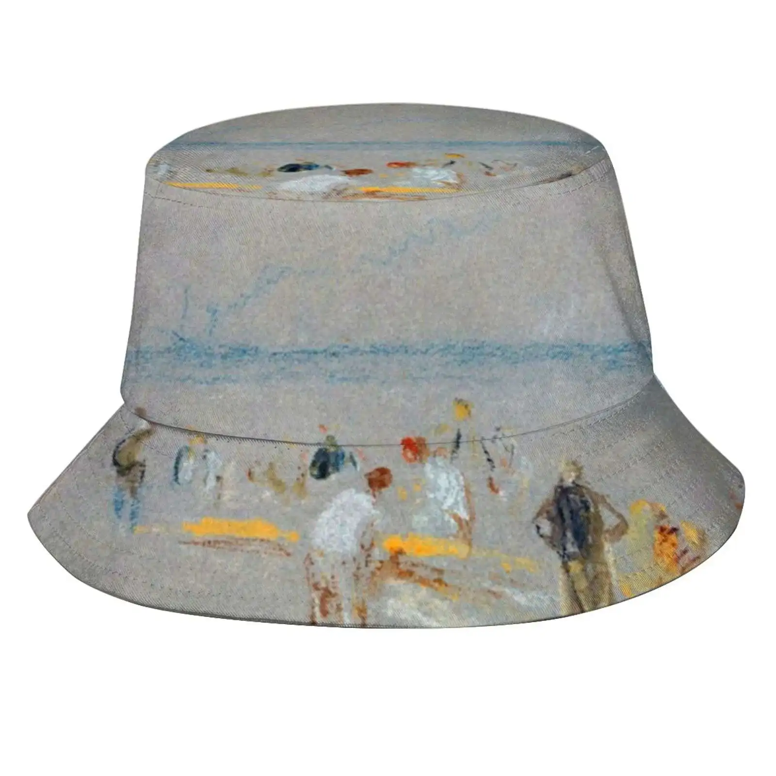 Joseph Mallord William Turner - Cricket On The Goodwin Sands Sun Cap Fisherman Hat Bucket Hats Cricket On The Goodwin Sands