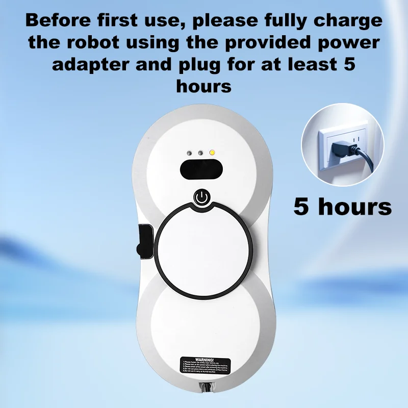 Robot Window Cleaning UPS System Robot Window Cleaning Vacuum Smart Home Appliance Automatic Cleaning Glass Window Cleaner