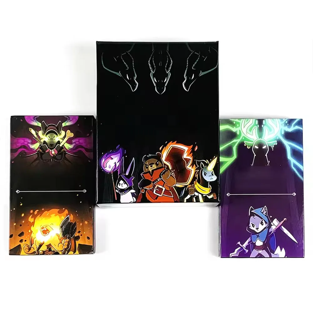 

Here to Slay Here to Sleigh Holiday Expansion Pack Strategic role playing card game for kids teens adults 2-6 player