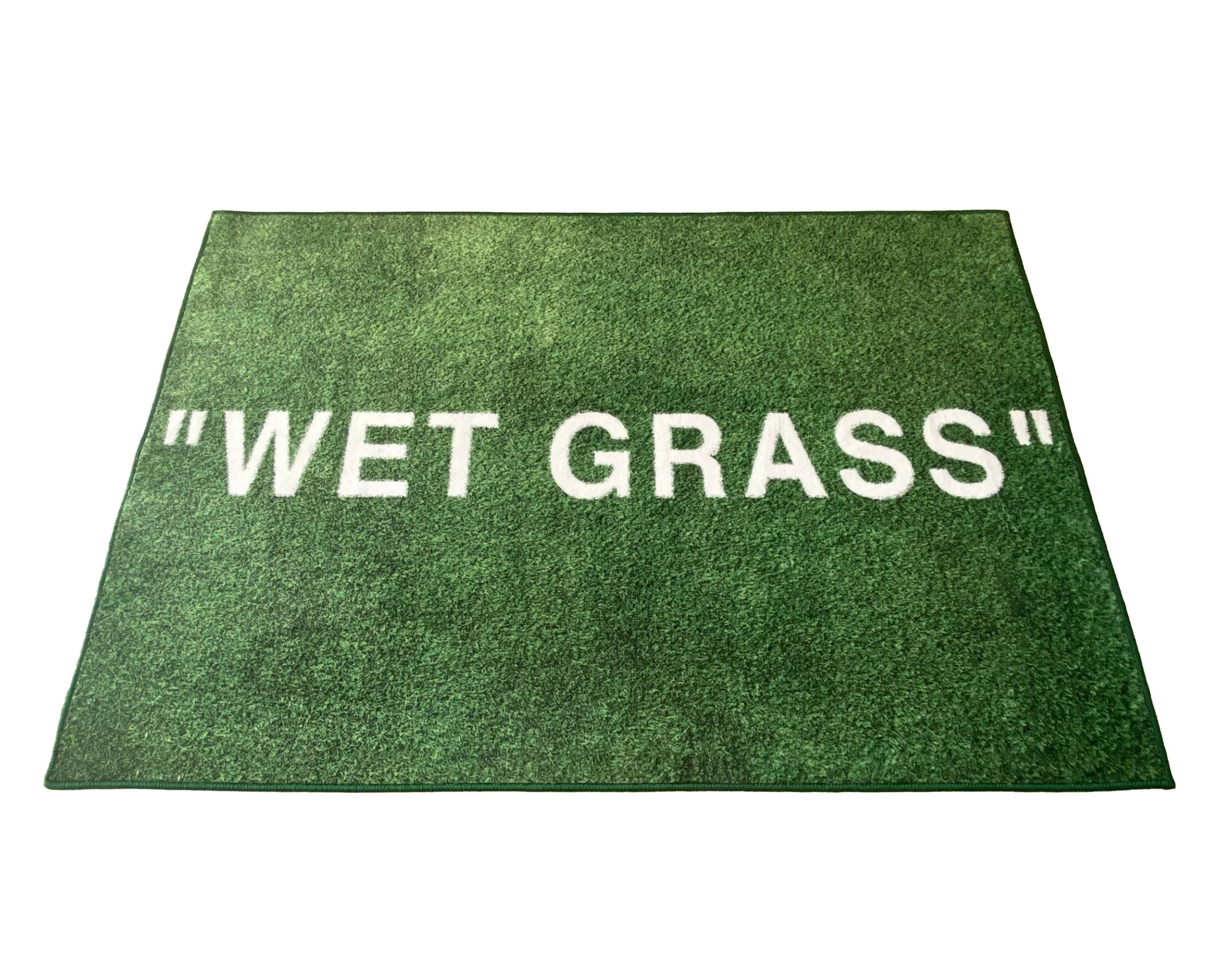 Vibrant Green Grass Area Rug Wet Grass Carpet Luxury Green Area Rug Living Room Floor Mat Bedroom Bedside Sofa Rug Home Decor