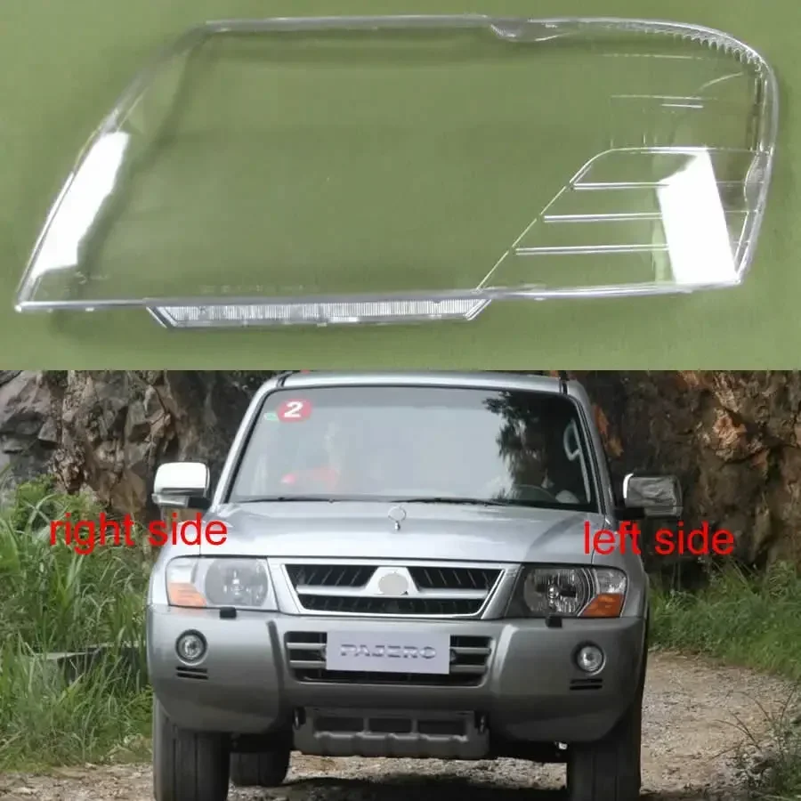 

Для Mitsubishi Pajero V73 V75 V77 2003-2011 крышка фары абажур лампа корпус линзы из плексигласа автозапчасти